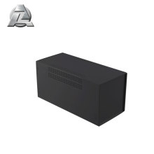 89.6x29.2 black durable perforated metal aluminum extrusion enclosure